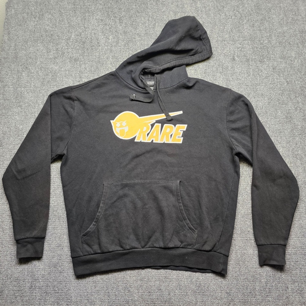 Pink Dolphin Rare Ghost Graphic Hoodie Black Mens XL Streetwear Pullover